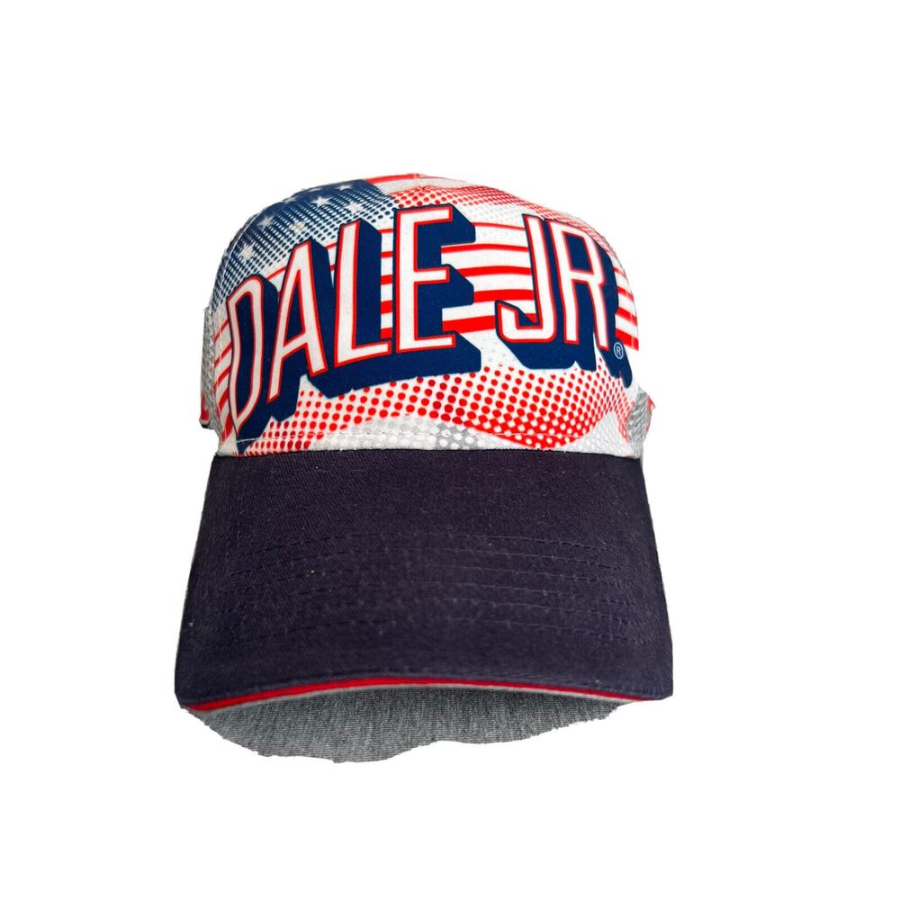 Dale Earnhardt Jr Chase 88 Hat Cap Blue Red Gray Nascar Adjustable